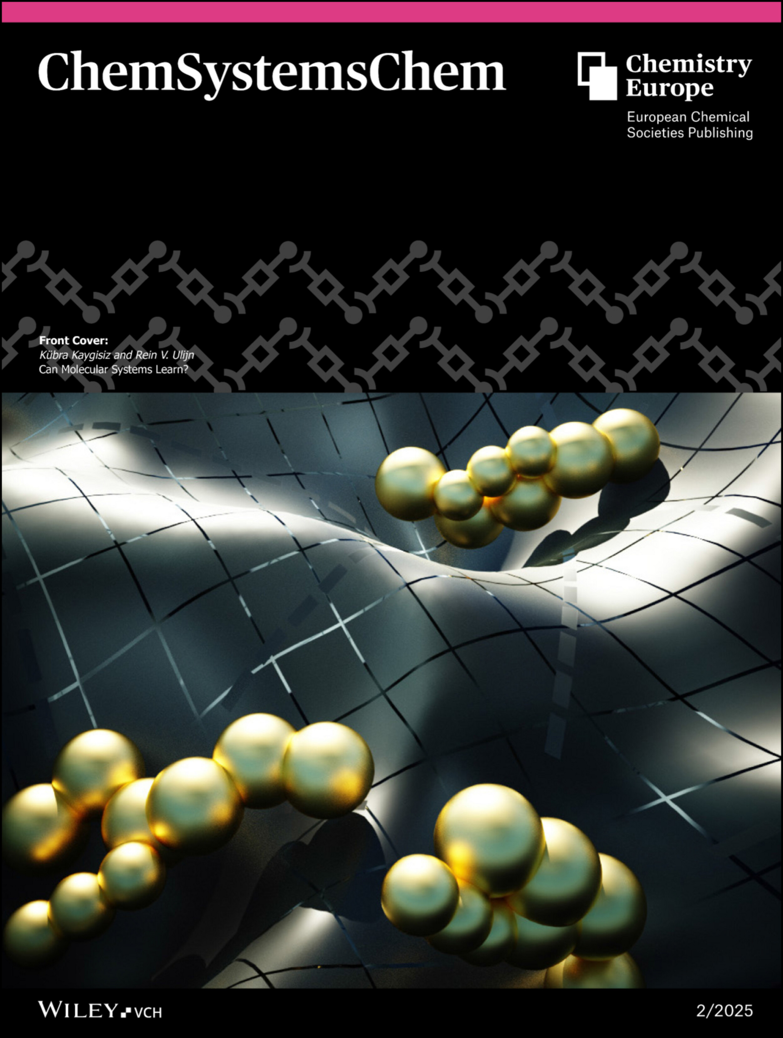 Front Cover: Can Molecular Systems Learn? (ChemSystemsChem 2/2025) Issue 2, 2025