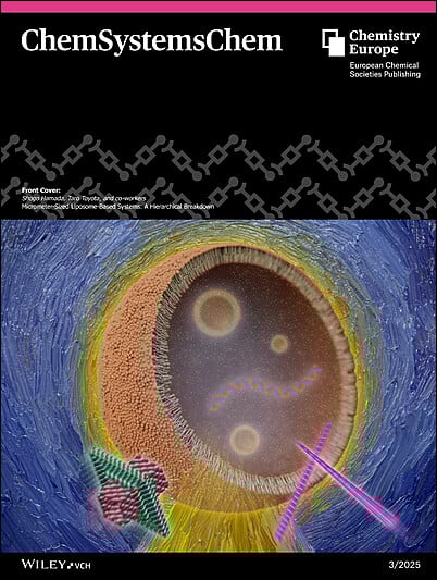 Front Cover: Micrometer-Sized Liposome-Based Systems: A Hierarchical Breakdown (ChemSystemsChem 3/2025)